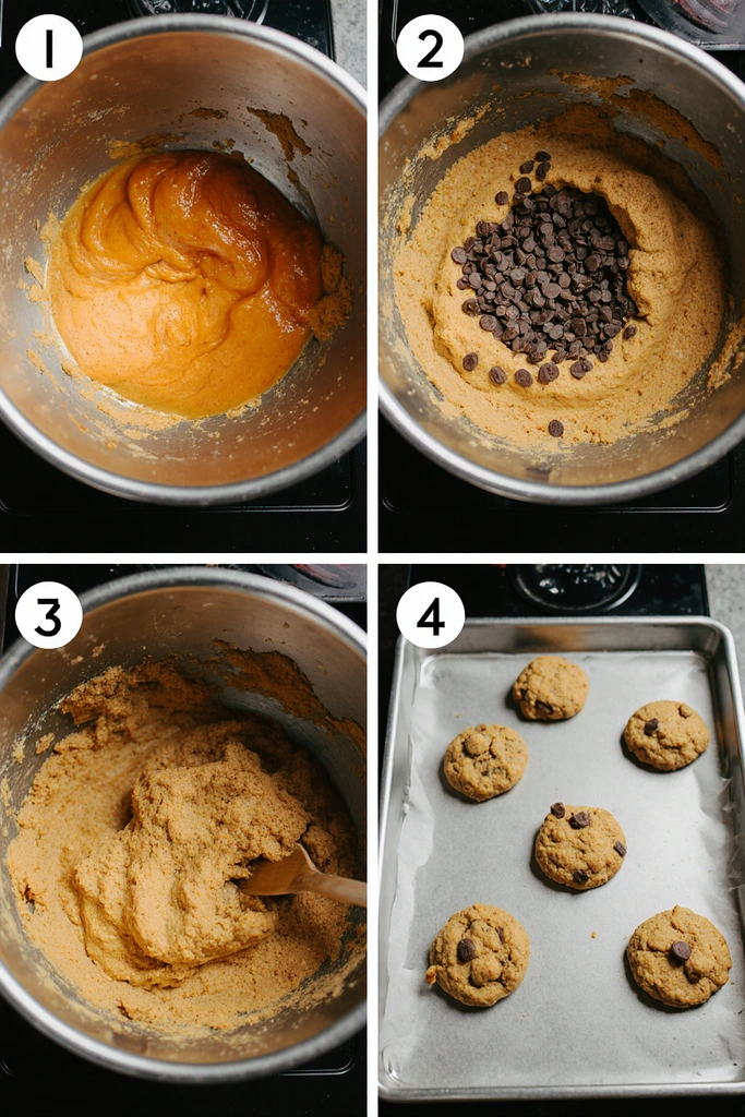 Pumpkin Chocolate Chip Cookies