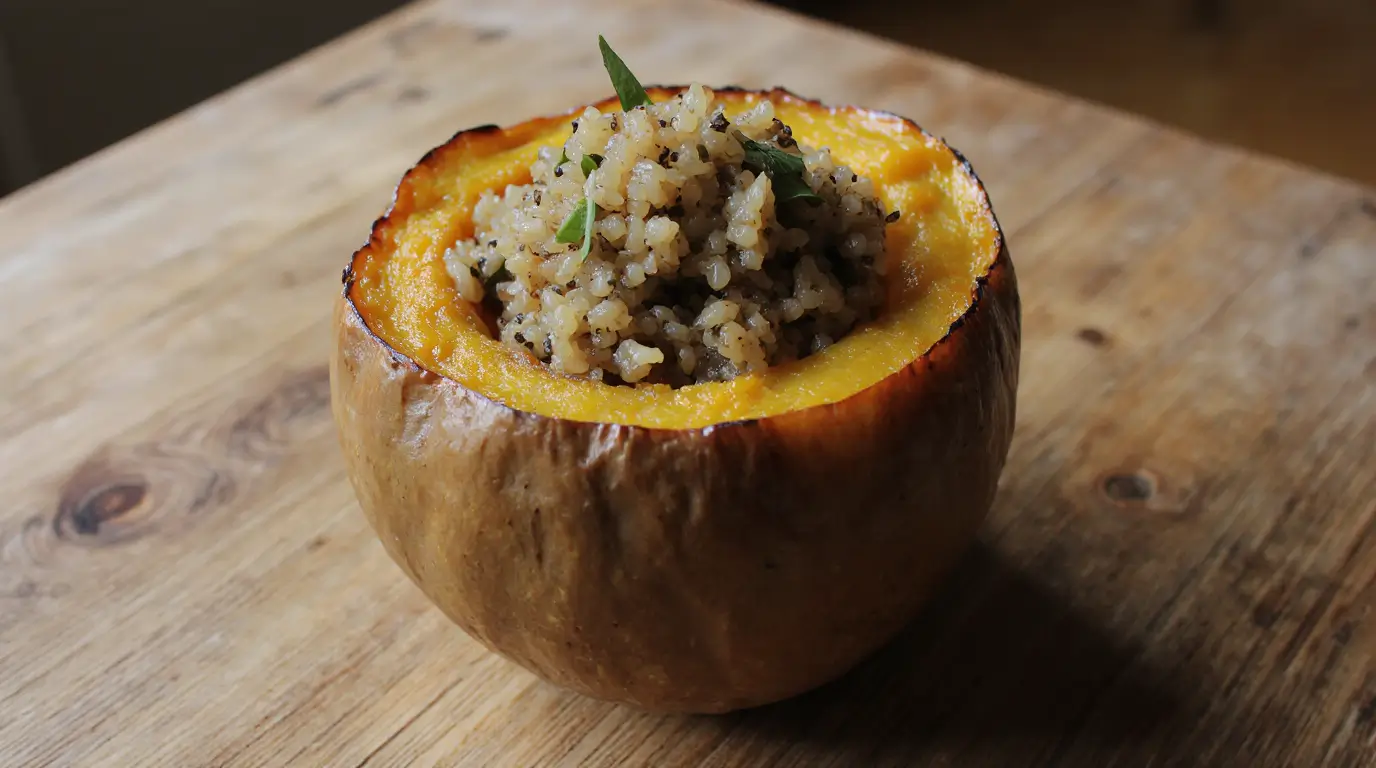 Quinoa-Stuffed Acorn Squash