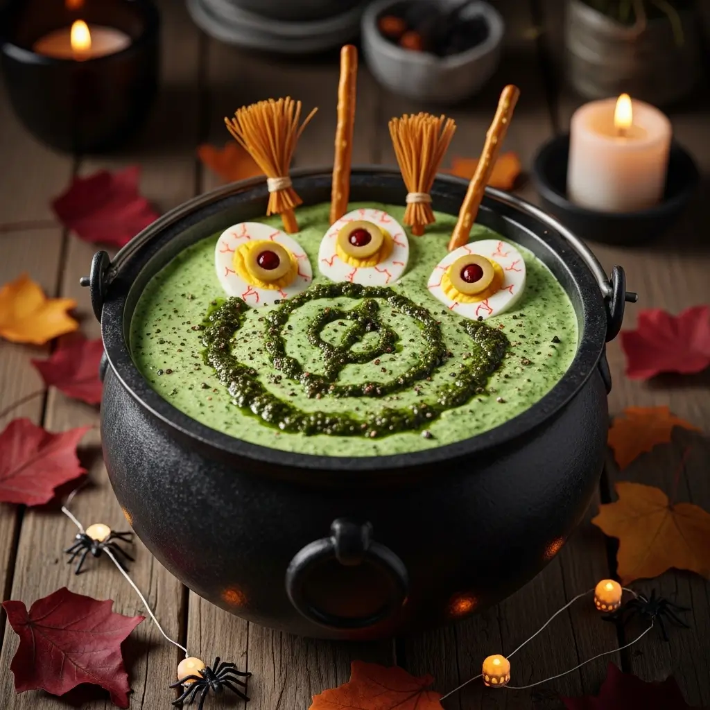 Witch's Brew Spinach Dip