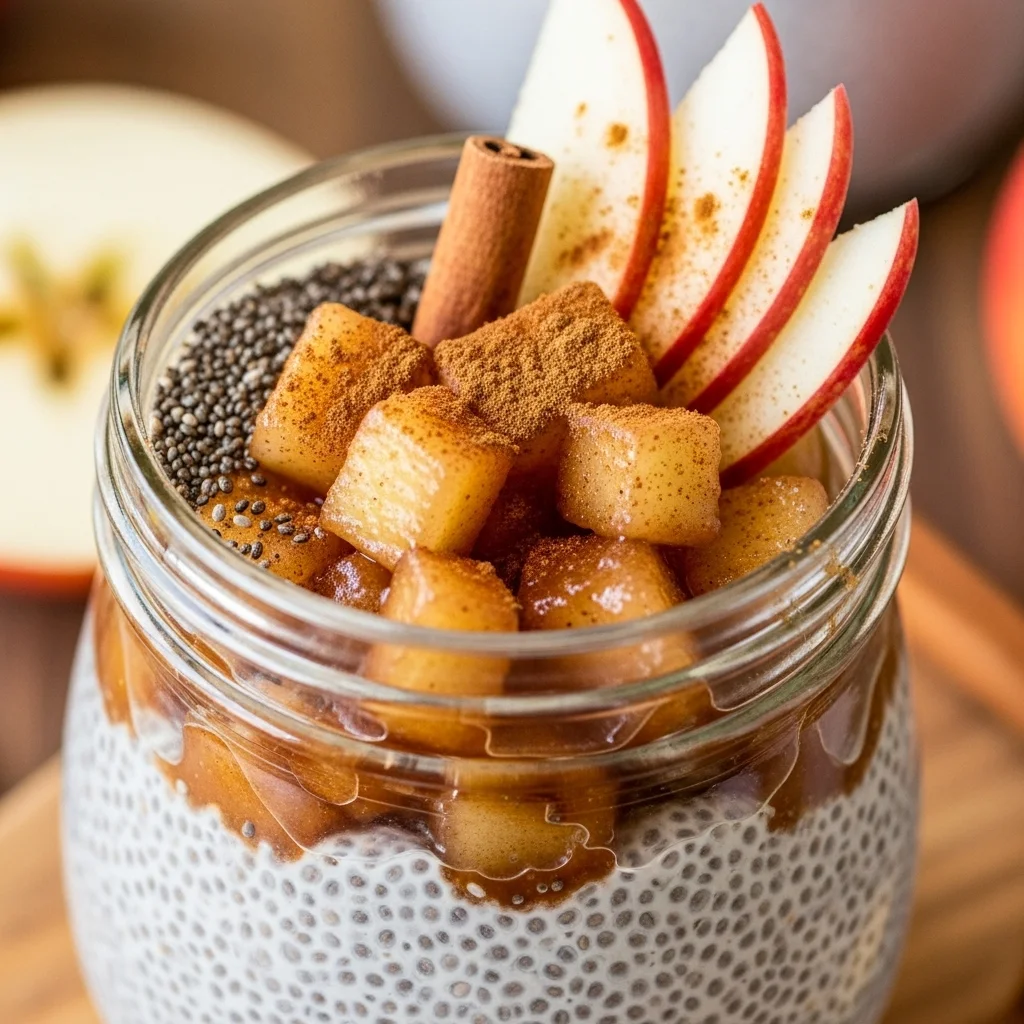 Apple Cinnamon Chia Pudding