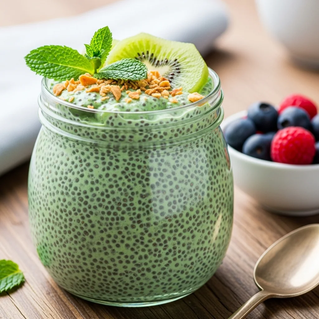Green Goddess Chia Pudding