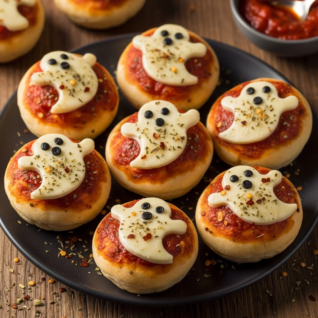 Ghost Pizza Bites