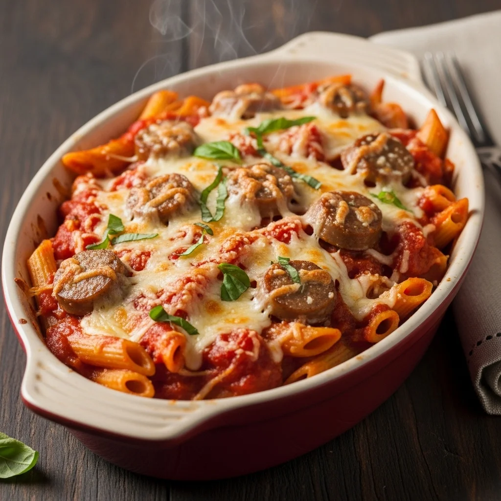 Baked Ziti with Italian Sausage