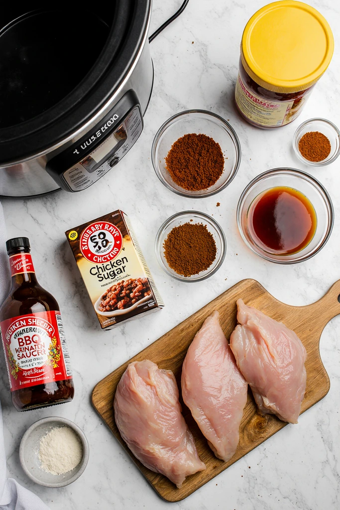 BBQ pulled chicken