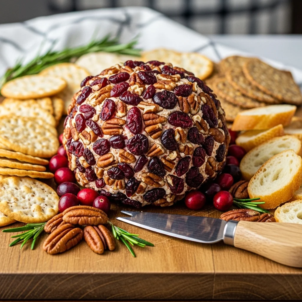 Cranberry Pecan Cheese Ball