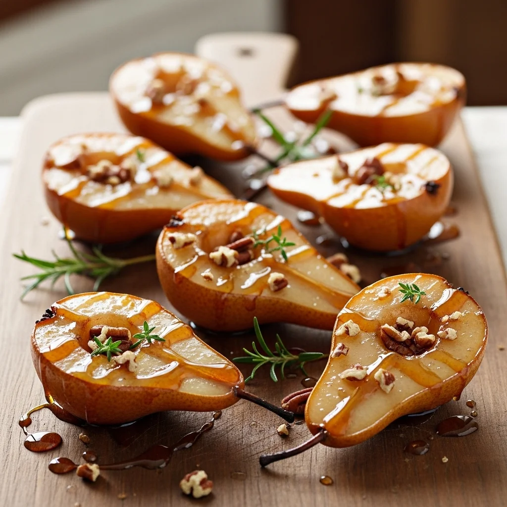 Maple Roasted Pears