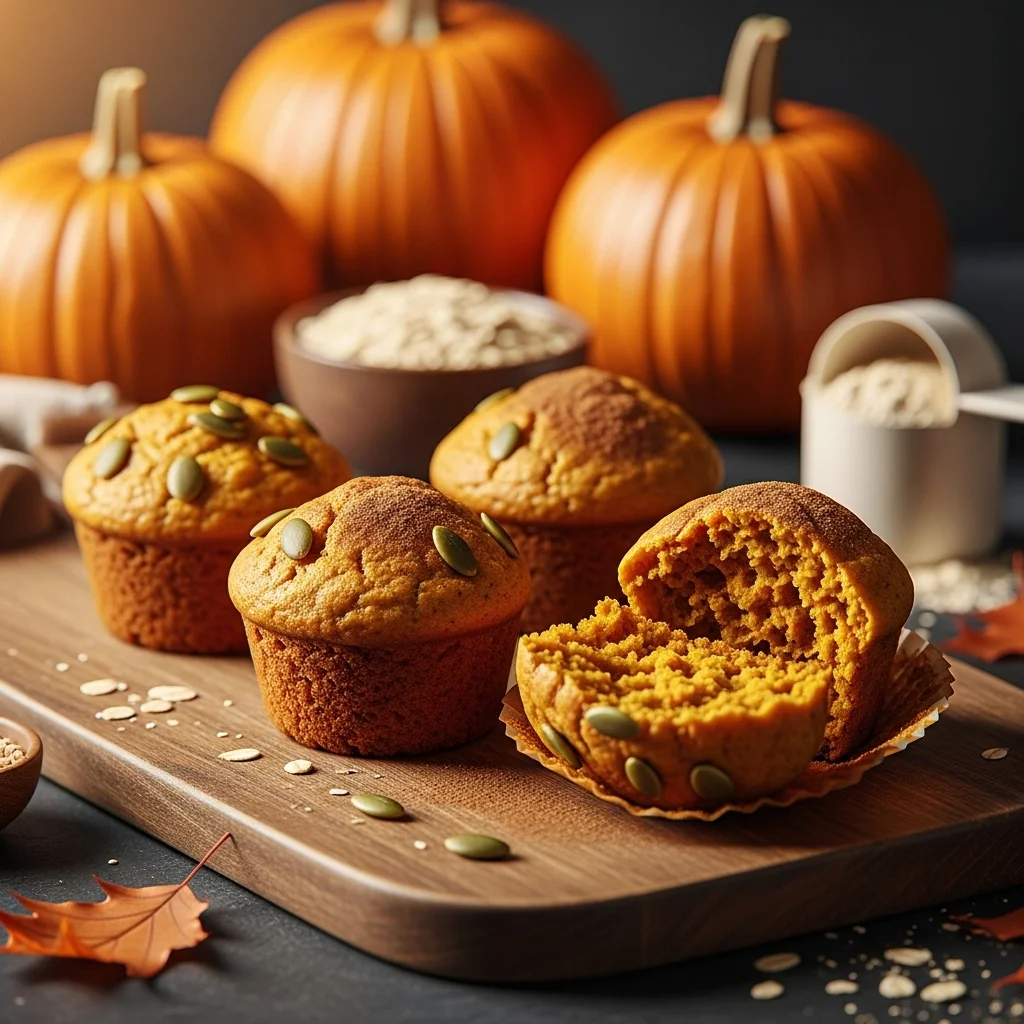 Pumpkin Protein Muffins