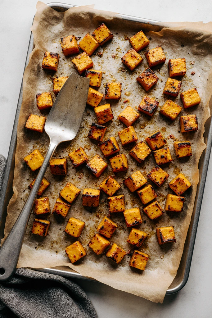 Roasted Butternut Squash in the Oven
