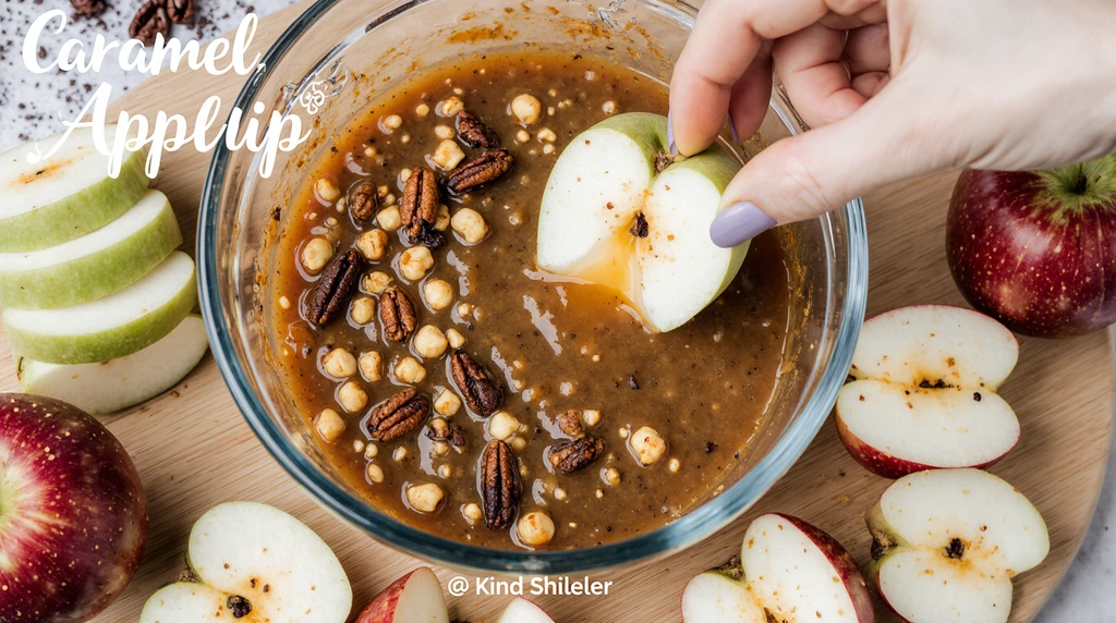 caramel cheesecake apple dip