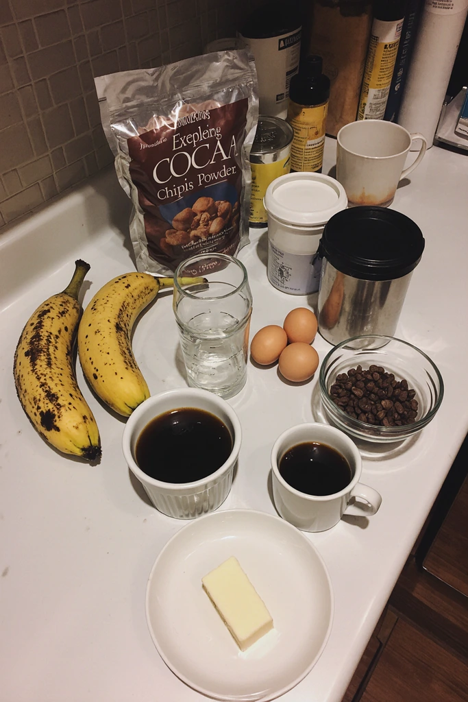 chocolate espresso banana bread