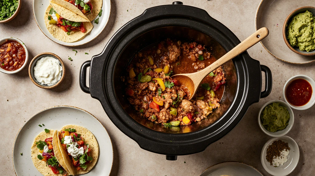 crockpot chicken fajitas