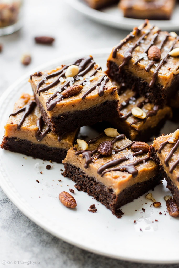 date caramel brownie bark
