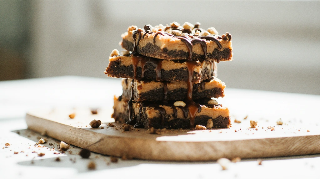 date caramel brownie bark