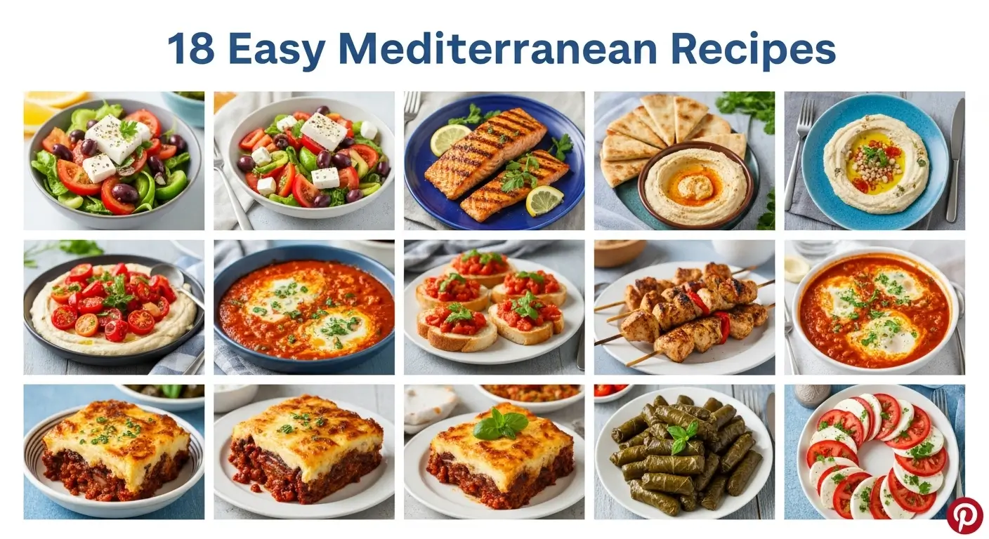 easy Mediterranean recipes