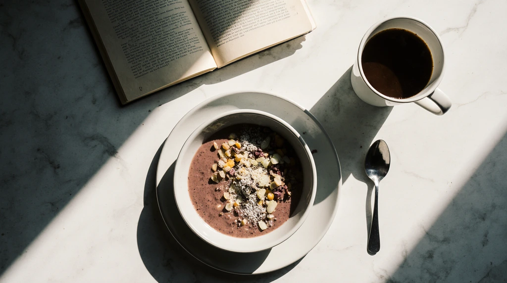 fiber-packed smoothie bowl