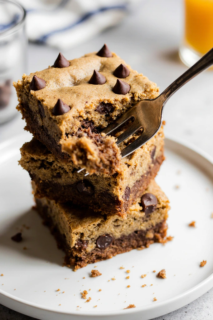 high protein chocolate chip blondies