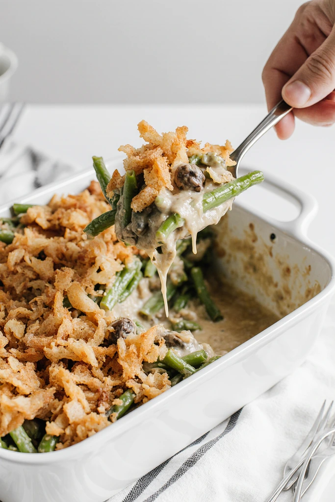 homemade green bean casserole