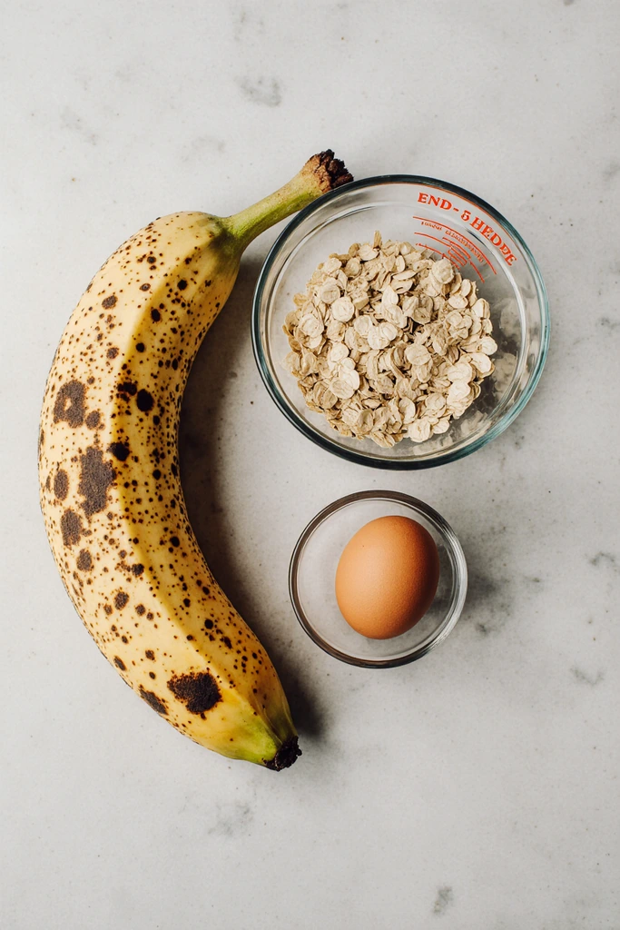 kids friendly banana oat pancakes