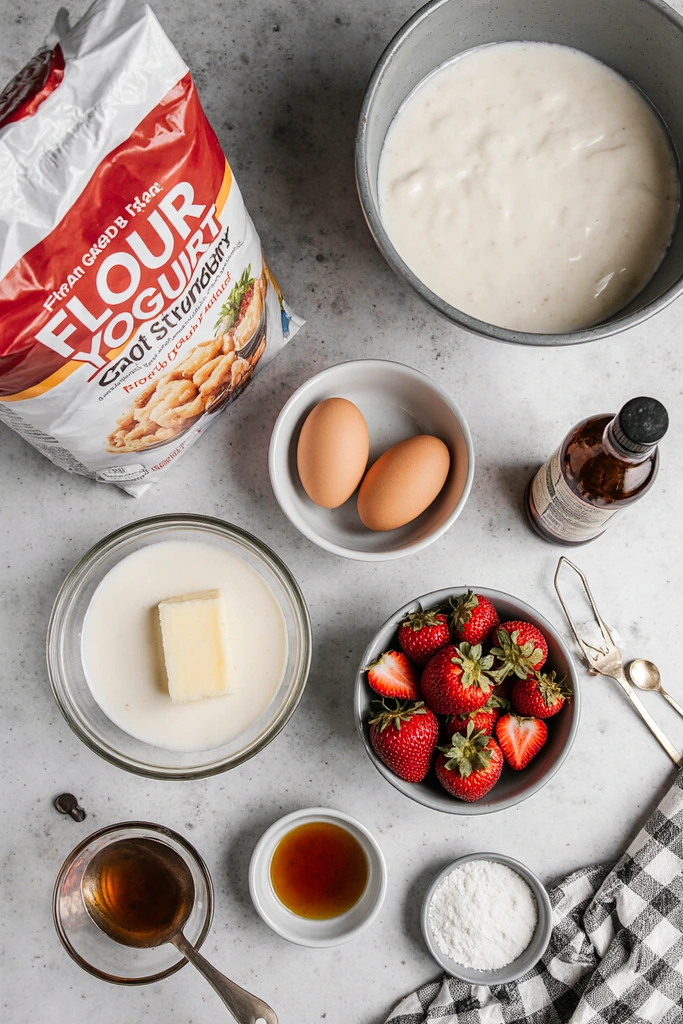 kids friendly strawberry breakfast muffins
