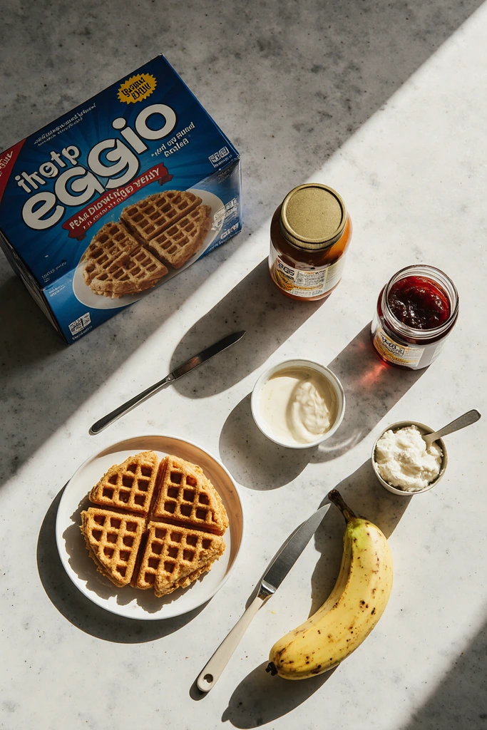 kids friendly waffle sandwiches