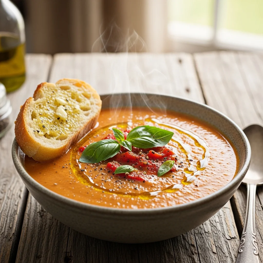 Creamy Tomato Basil Soup