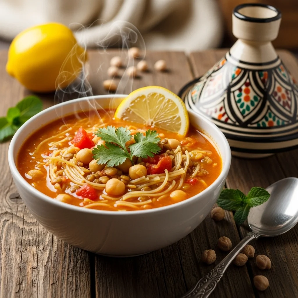 Moroccan Chickpea Soup
