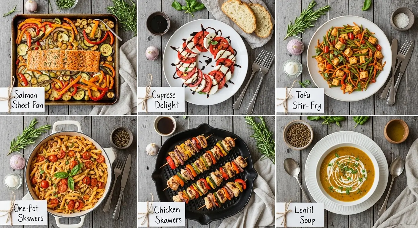 stress free dinner recipes