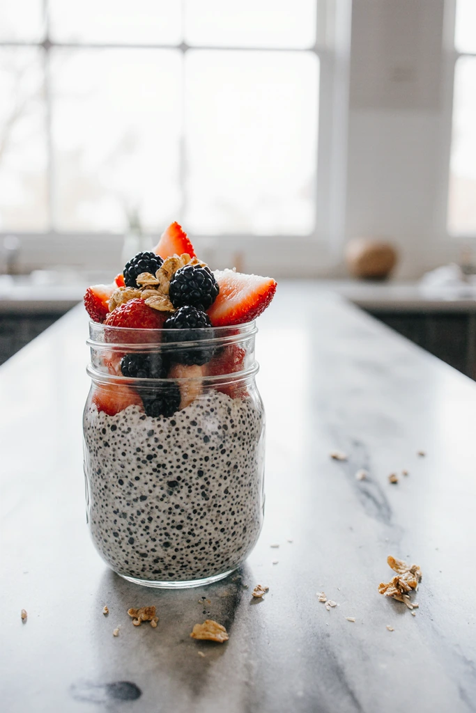 vanilla chia pudding