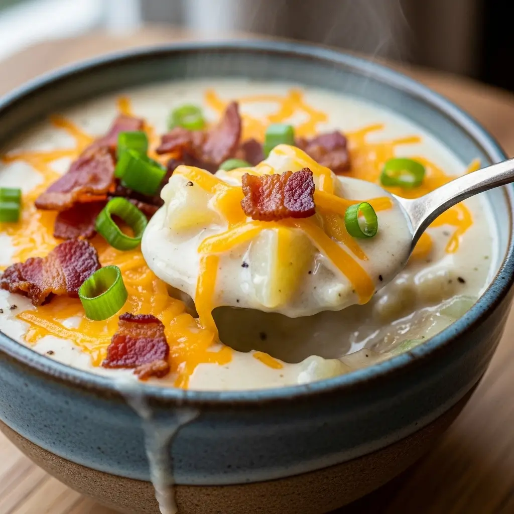 4 ingredient potato soup recipe