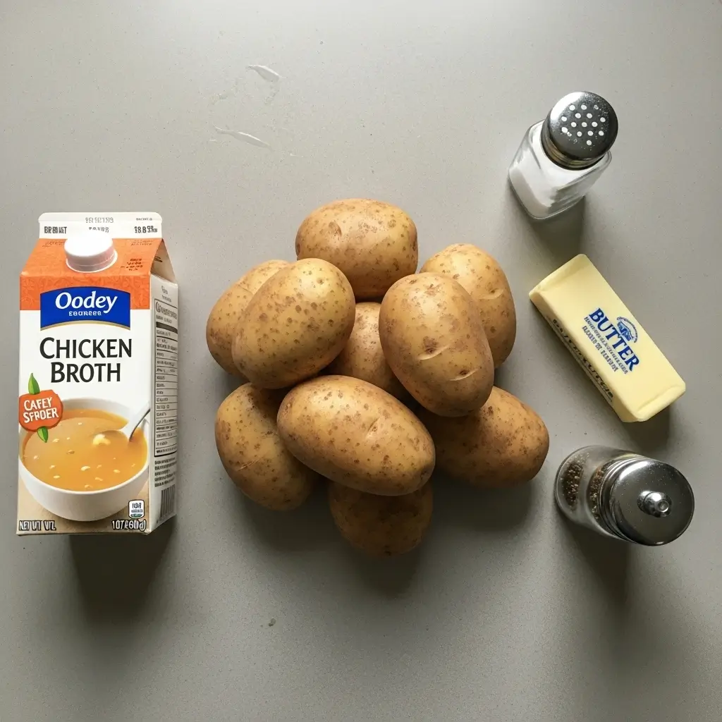 4 ingredient potato soup recipe