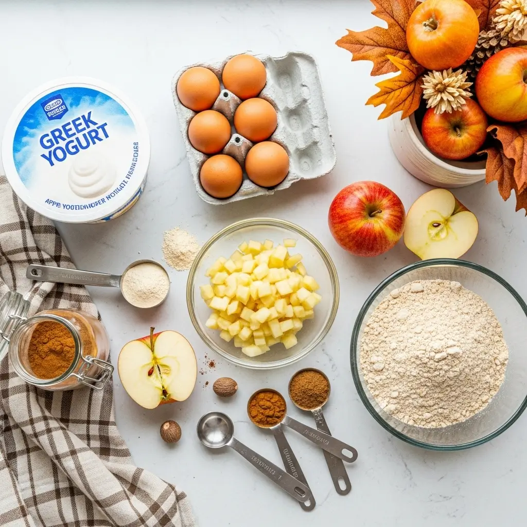 Apple Cinnamon Protein Pancakes