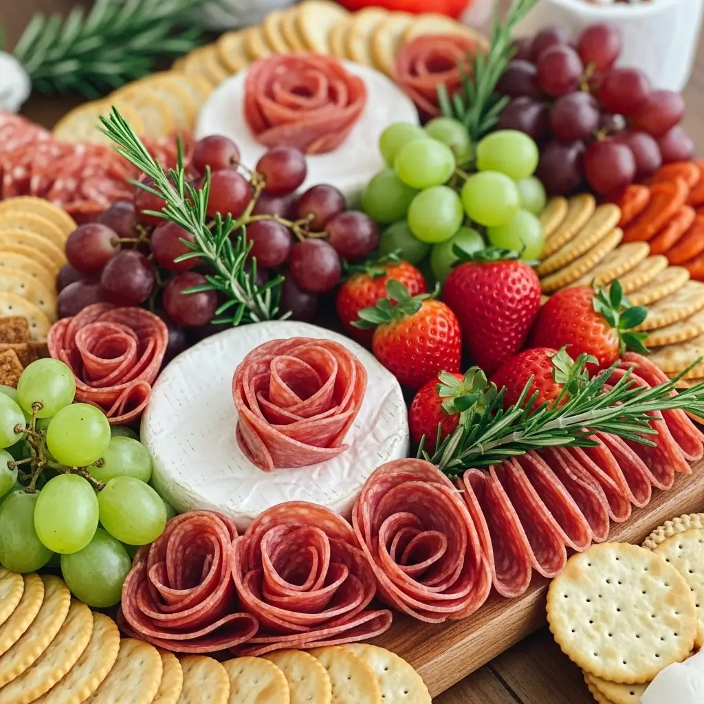 Christmas charcuterie board