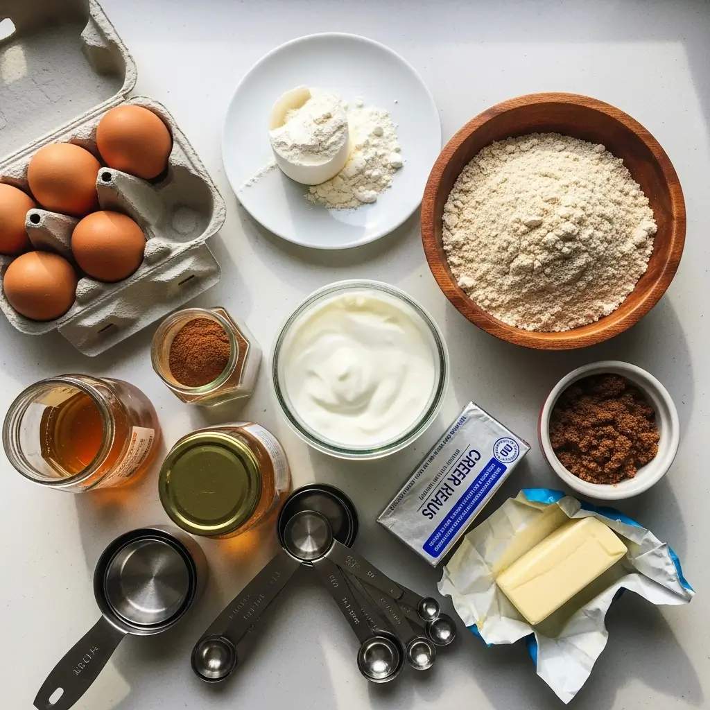 Cinnamon Roll Protein Pancakes