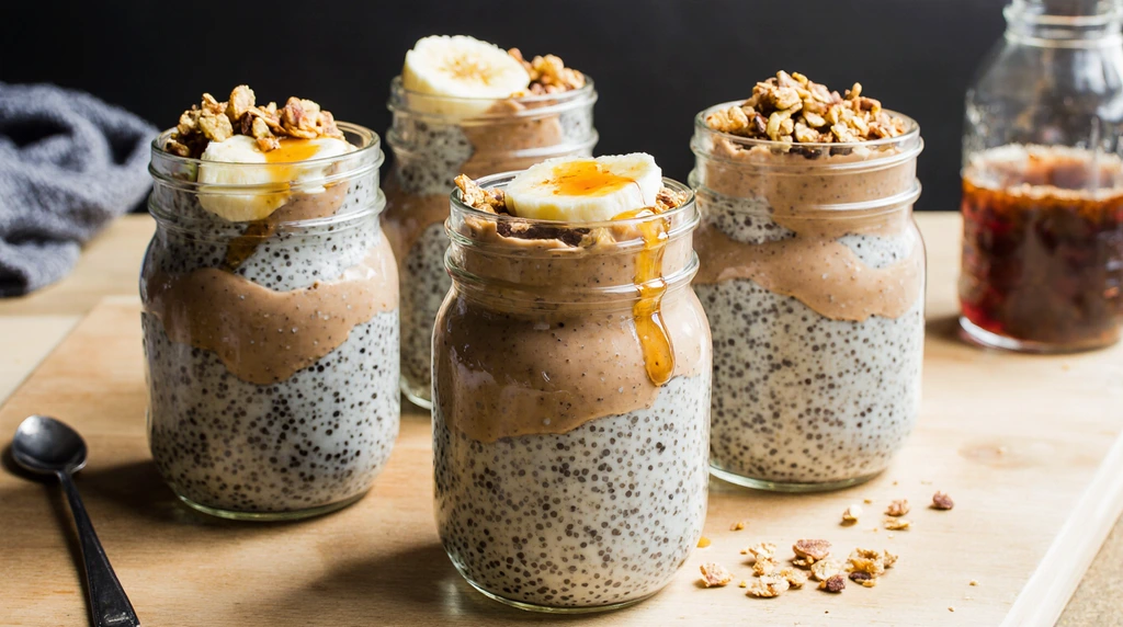 chai latte chia pudding