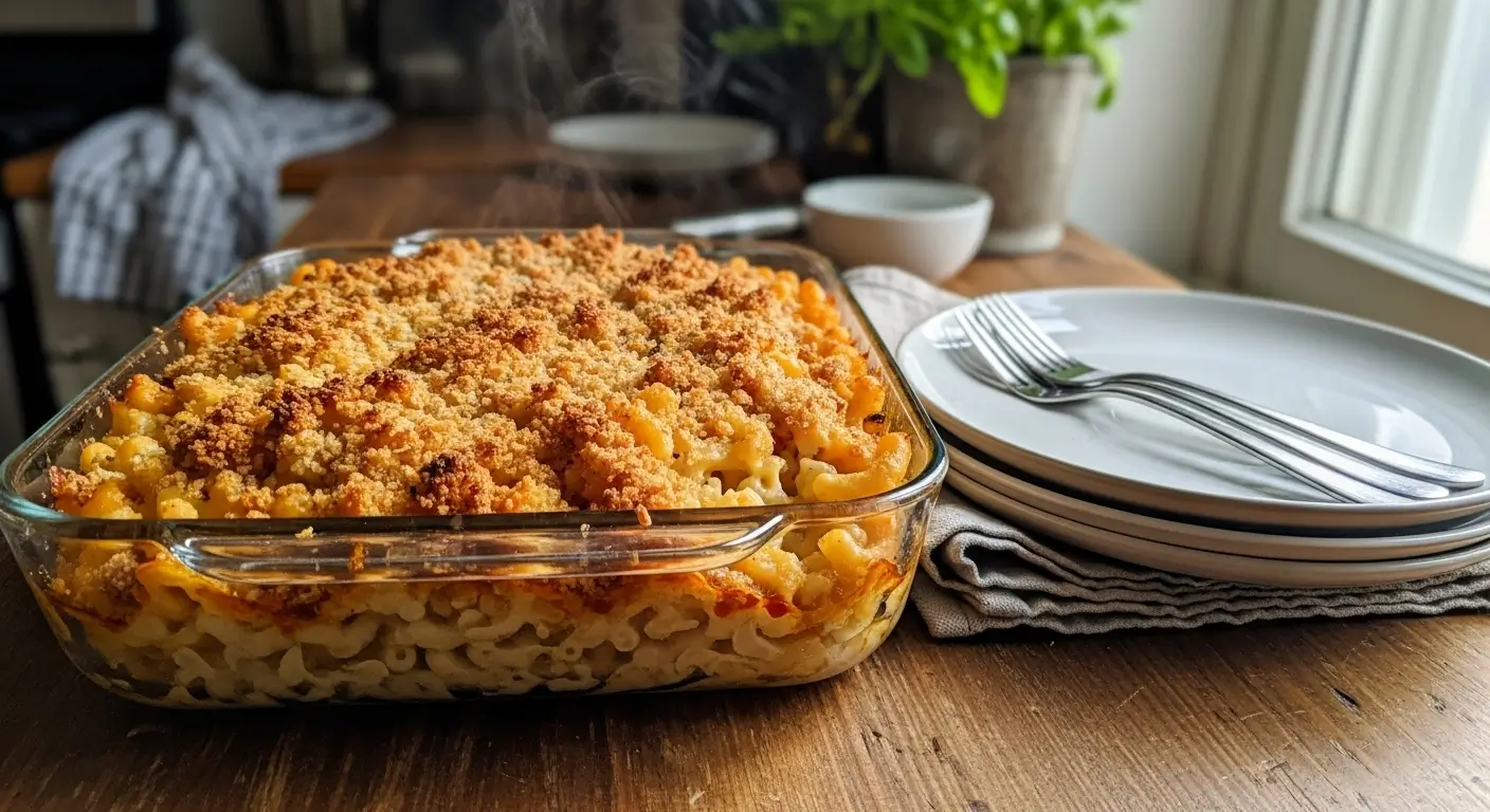 delicious Greek yogurt mac and cheese