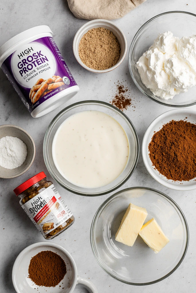 high protein cinnamon rolls