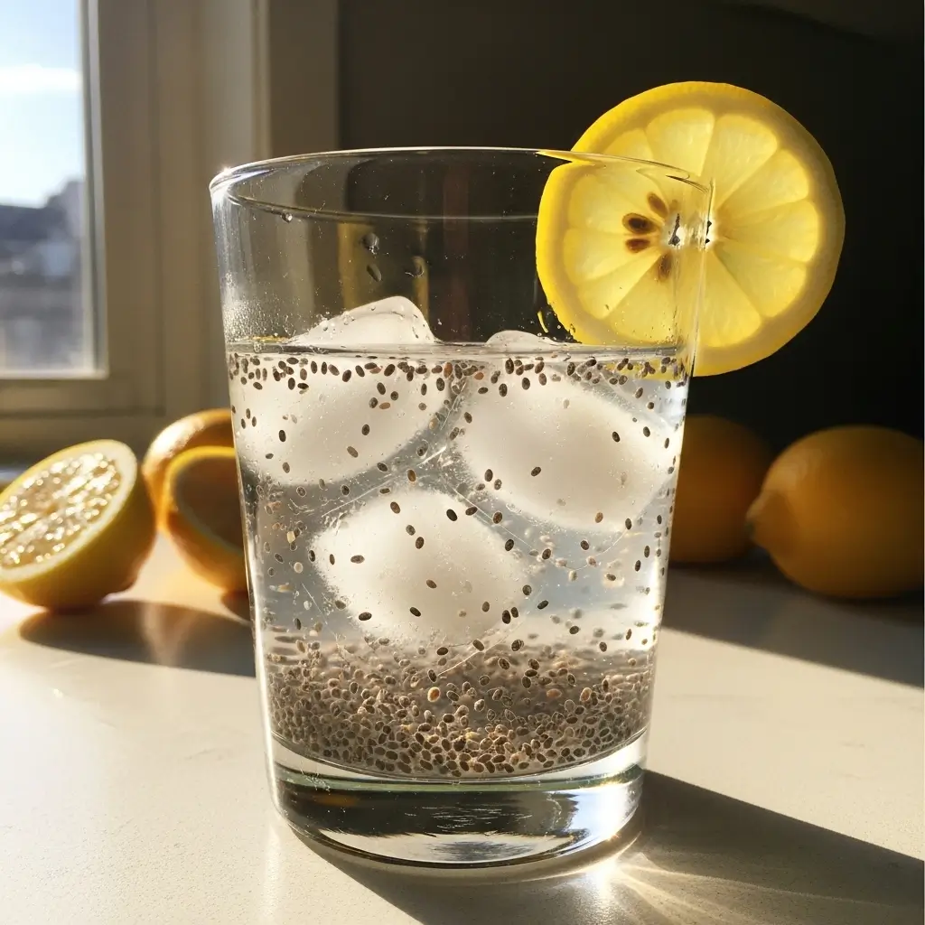 lemon chia seed water recipe