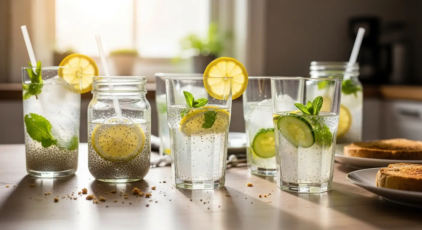 lemon chia seed water recipe