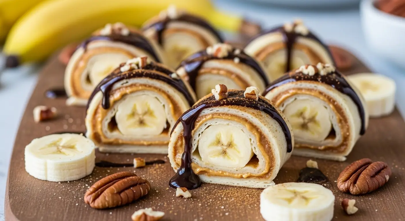 minute breakfast banana rollups