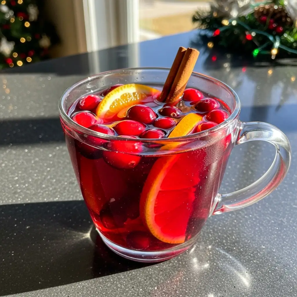 non alcoholic Christmas punch