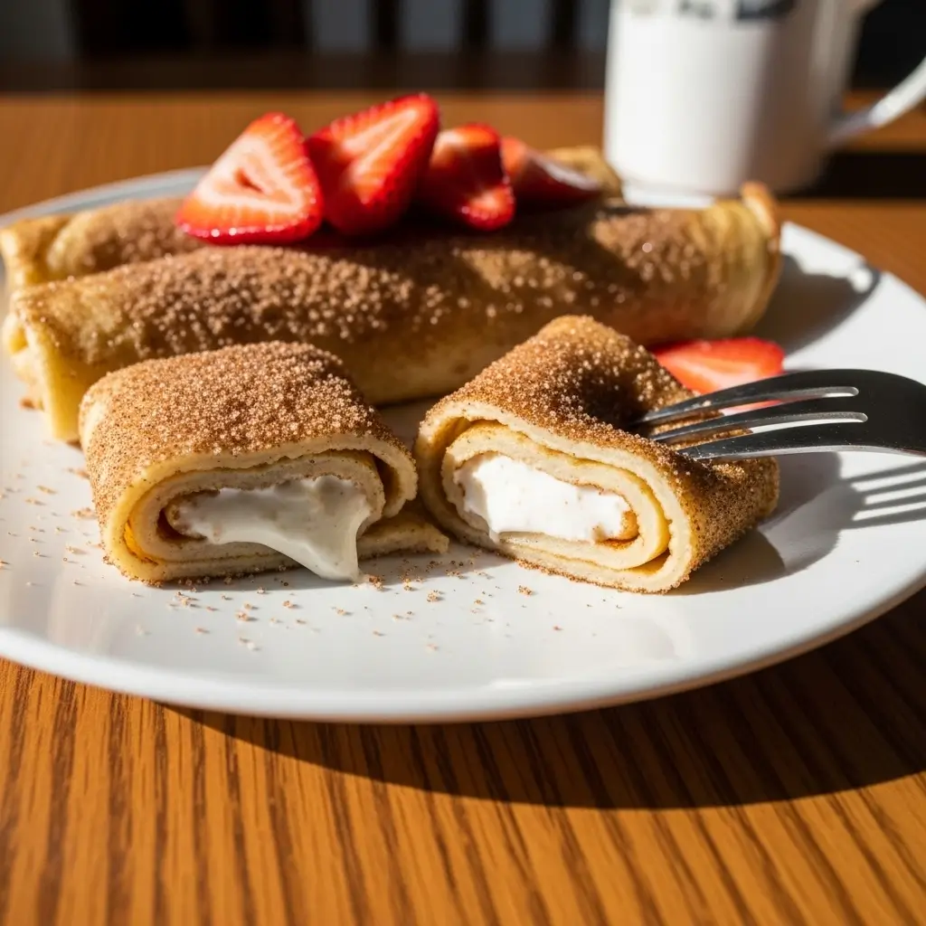 greek Yogurt Cinnamon Crepes