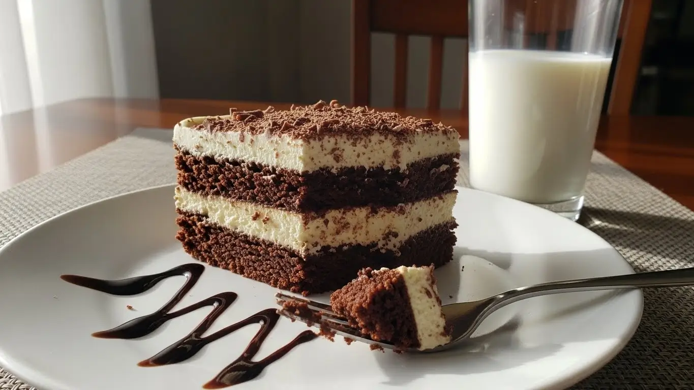 viral brownie pudding dessert