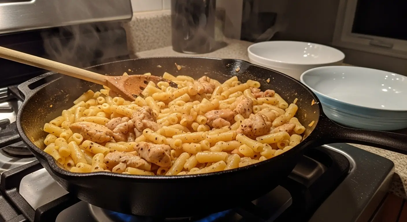 Amazing honey pepper chicken pasta recipe