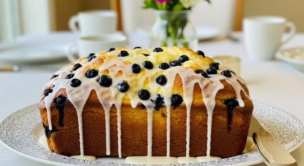 blueberry cream cheese loaf