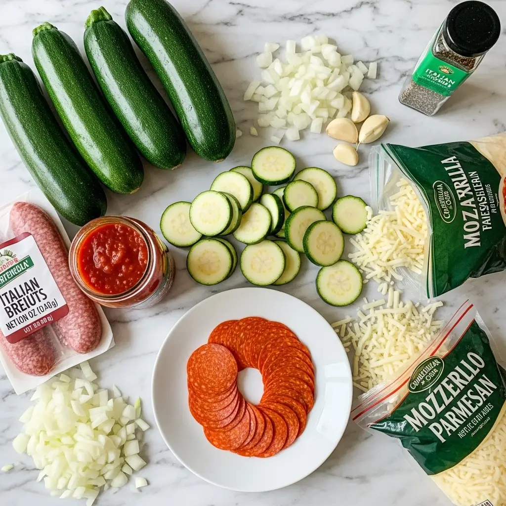 zucchini pizza casserole