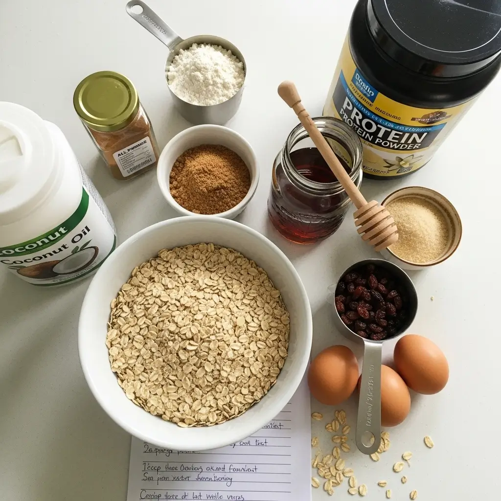 oatmeal raisin protein cookies