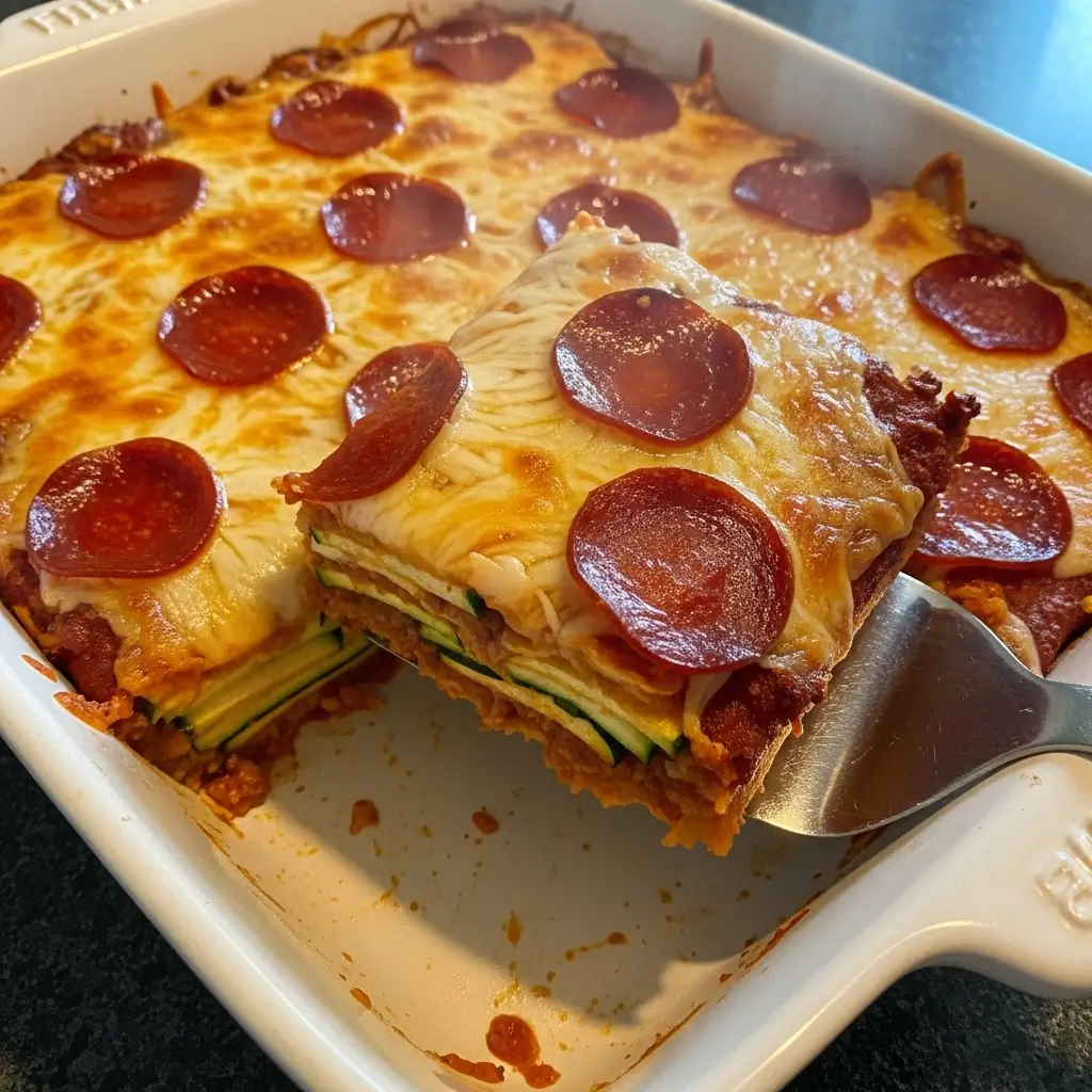 zucchini pizza casserole