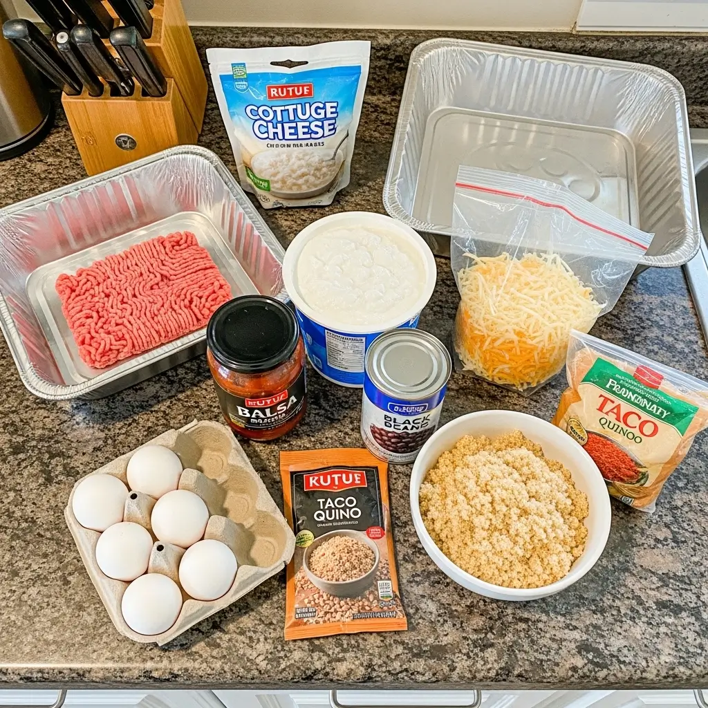 high protein freezer meal prep casserole recipes