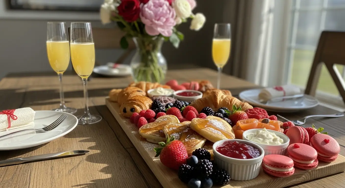 Valentine's Day Brunch Board