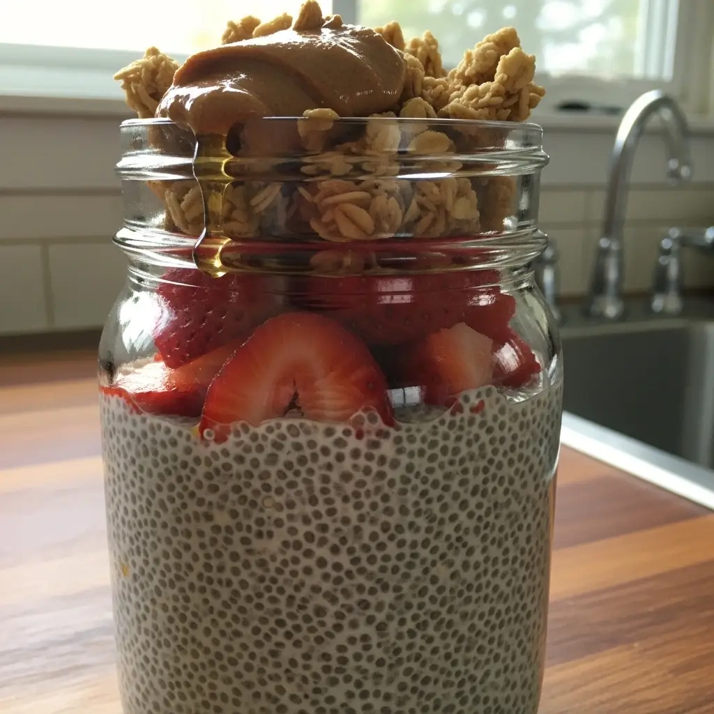 extra thick chia pudding